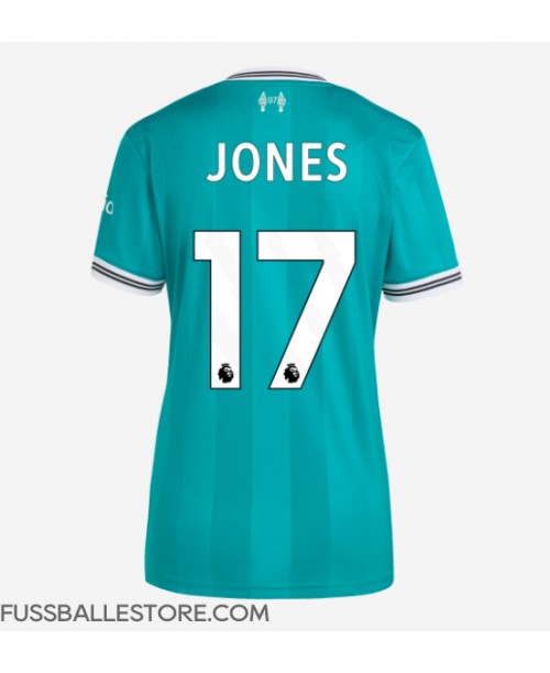 Günstige Liverpool Curtis Jones #17 3rd trikot Damen 2025-26 Kurzarm Günstige Liverpool Curtis Jones #17 3rd trikot Damen 2025-26 Kurzarm